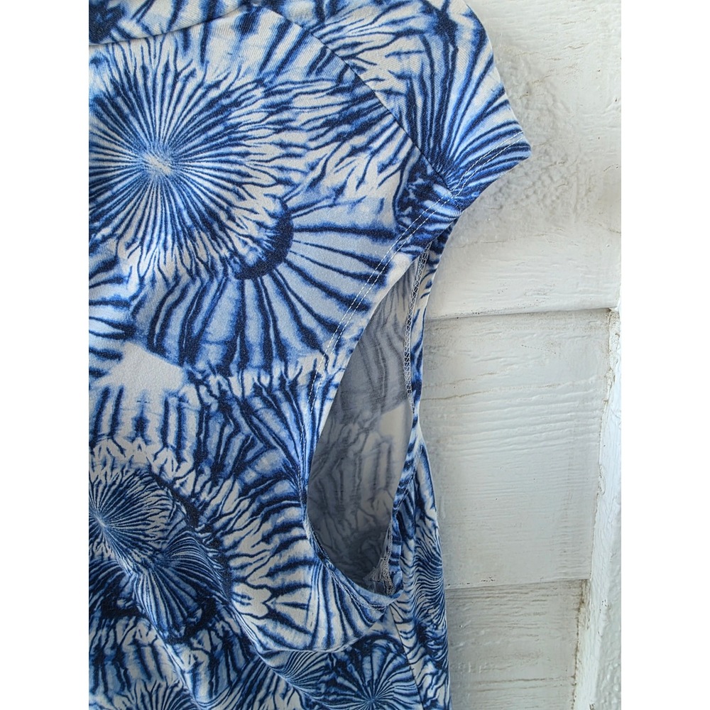 Tommy Bahama IslandZone Dress XL Sand Peso Resort Coastal Sleeveless Tie Dye EUC - Picture 11 of 11